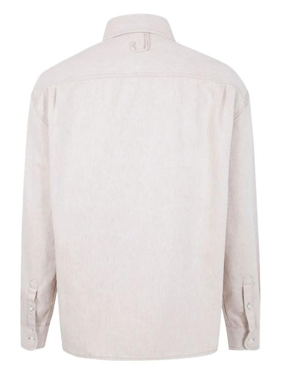 25FW 자크뮈스 긴팔 셔츠 25HSHM00545AD00044 130 LIGHT BEIGE - JACQUEMUS