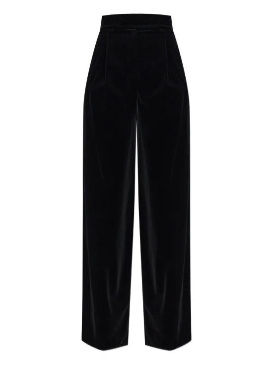 25FW 막스마라 스트레이트 팬츠 2521136403600 003 BLACK