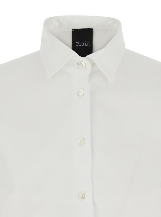 25FW 플레인 블라우스/셔츠 34594213B700 White - PLAIN