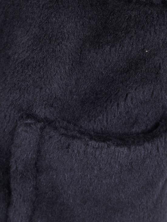 25FW 막스마라 테디 알파카 울 더블 브레스트 베스트 2521276253600 008 BLACK - MAX MARA