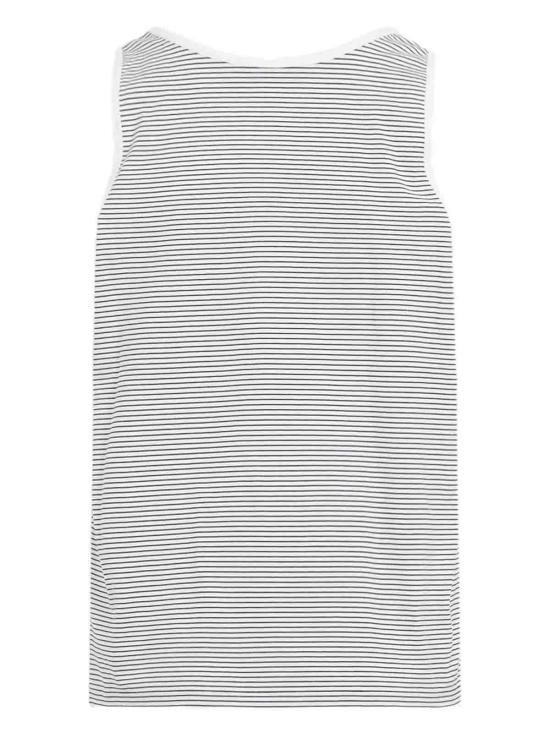  미우미우 민소매 티셔츠 MJT699SOOO14RTF0963 White - MIU MIU