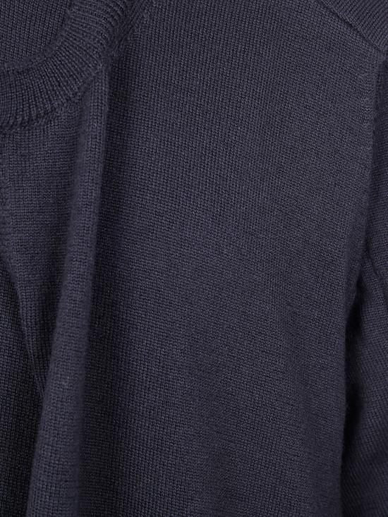 25FW 꼼데가르송 옴므 플러스 비대칭 스웨터 PP N012 0511 BLACK - COMME DES GARCONS