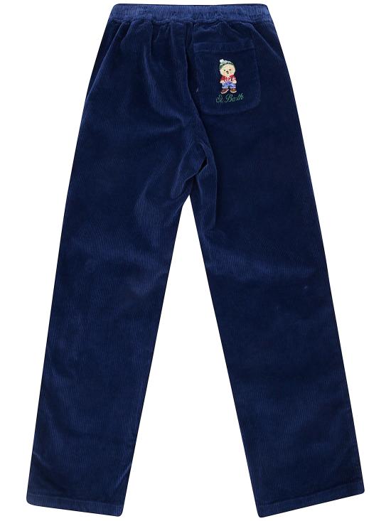 25FW [키즈] 세인트바쓰 스트레이트 팬츠 KIL0001 01928I TEDDY 61 EMBROIDERED - MC2 SAINT BARTH