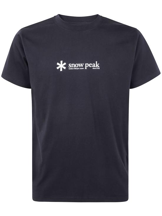 25FW 스노우피크 반팔 티셔츠 TS 25SU401 BLACK