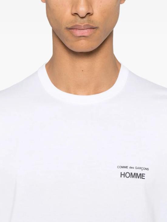 25FW 꼼데가르송 반팔 티셔츠 HP T101 0513 WHITE - COMME DES GARCONS