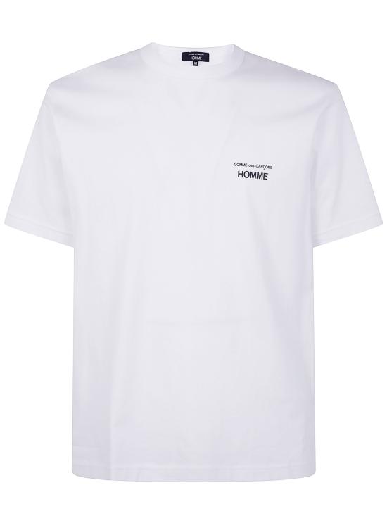 25FW 꼼데가르송 반팔 티셔츠 HP T101 0513 WHITE