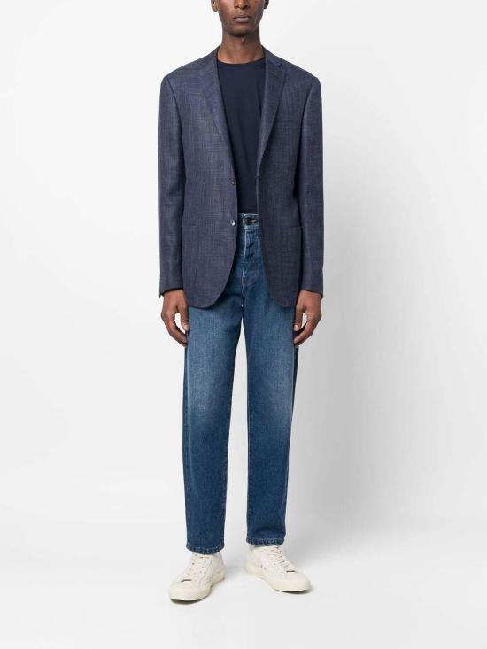  에르노 반팔 티셔츠 JG000174U520039200 Blue - HERNO