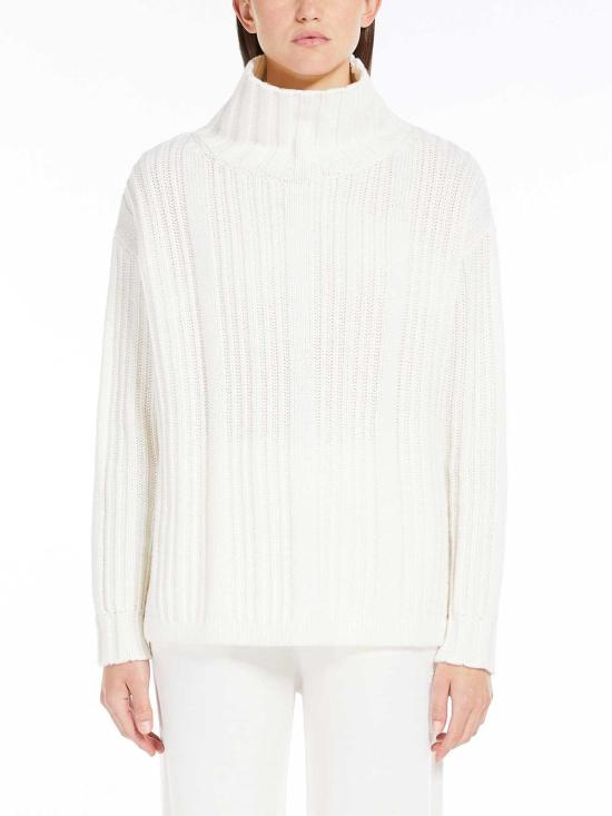 25FW 막스마라 민소매 티셔츠 2421366012650001 White - MAX MARA