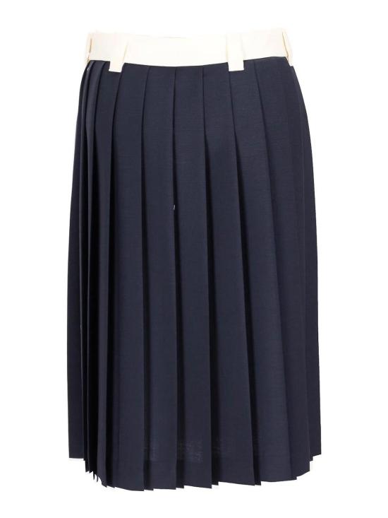  미우미우 미디 스커트 MG2052S23212I1F0124 Dark Blue - MIU MIU