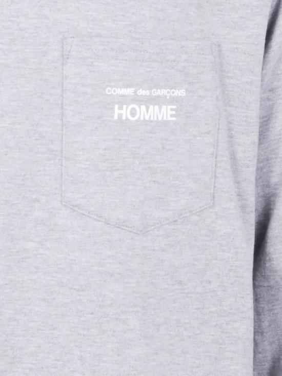 25FW 꼼데가르송 긴팔 티셔츠 HP T102 0514 GREY - COMME DES GARCONS