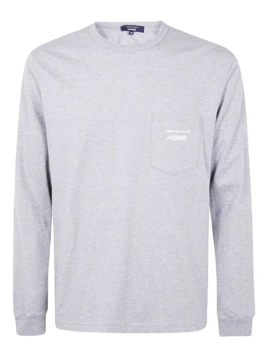 25FW 꼼데가르송 긴팔 티셔츠 HP T102 0514 GREY - COMME DES GARCONS