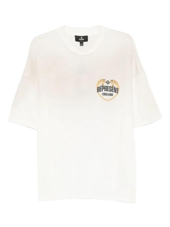 25FW 리프레젠트 반팔 티셔츠 MLM100171 30 30 WASHED ECRU - REPRESENT