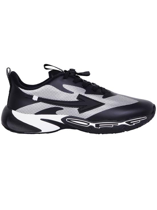 25FW [키즈] 오프화이트 스니커즈 OGIA008F25FAB001 0110 WHITE BLACK