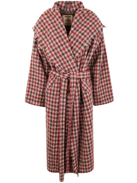 25FW 우마 왕 코트 UW8041 UW247 MUSTARD RED