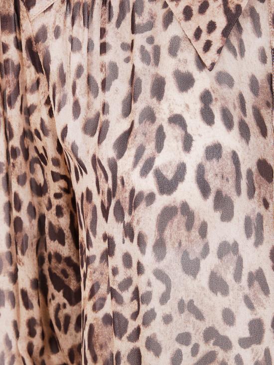 25FW 릭소 셔츠 030 00441 425 06931 MILA LEOPARD BROWN - RIXO