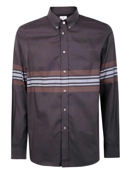 25FW 폴 스미스 긴팔 셔츠 M2R 708U T22511 79 BLACK - PAUL SMITH