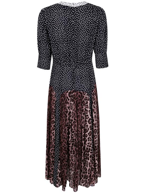 25FW 릭소 롱 원피스 010 01378 421 01537 LEOPARD POLKA DOT - RIXO