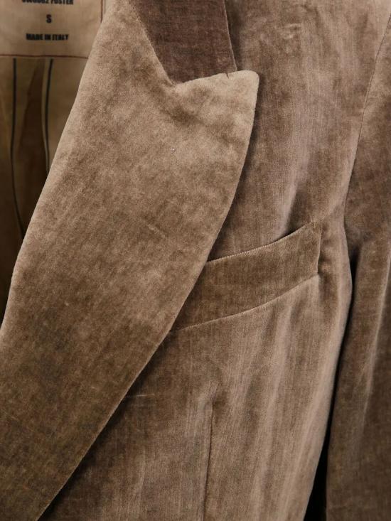 25FW 우마 왕 수트 자켓 UW6062 UW240 MUSTARD - UMA WANG