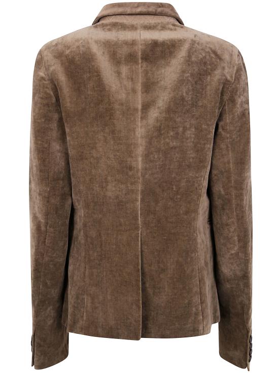 25FW 우마 왕 수트 자켓 UW6062 UW240 MUSTARD - UMA WANG