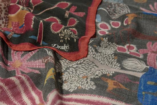 25FW 드레익스 머플러/스카프 DR1AD0 25728 02 401 - DRAKE'S