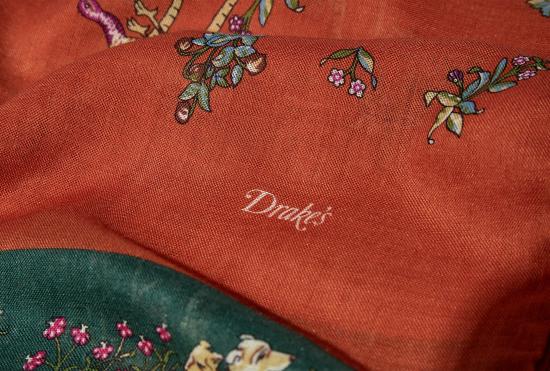 25FW 드레익스 머플러/스카프 DR1AB1 25717 02 801 - DRAKE'S