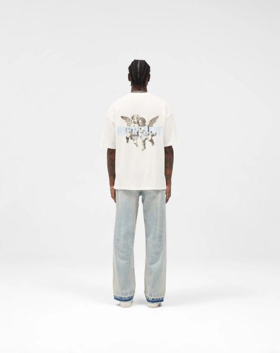 25FW 리프레젠트 셔츠 MLM100369 72 Flat white - REPRESENT