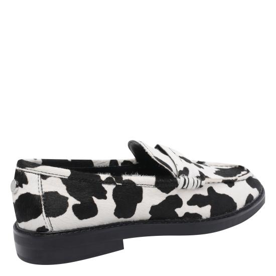 25FW 스티브매든 로퍼 ADISON C BLK WHITE Black - STEVE MADDEN
