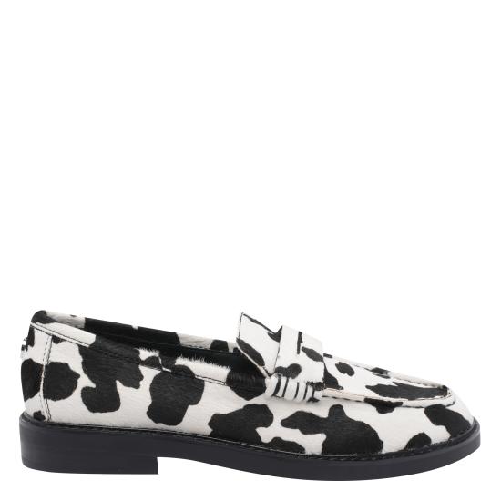 25FW 스티브매든 로퍼 ADISON C BLK WHITE Black