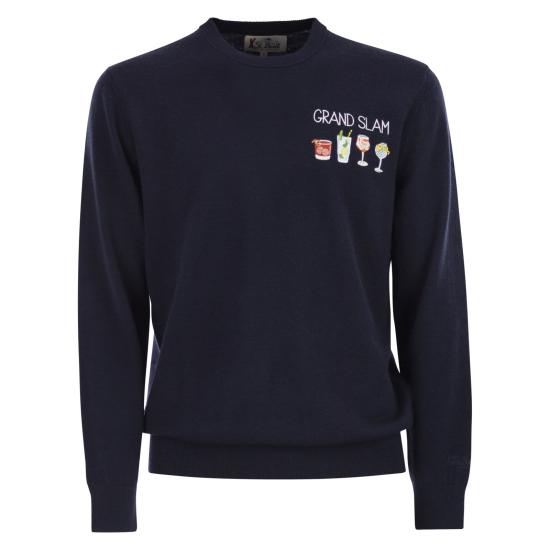 25FW 세인트바쓰 스웨터 HER0024 BLUE