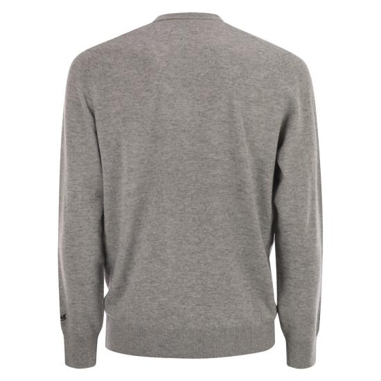 25FW 세인트바쓰 스웨터 HER0024 GREY - MC2 SAINT BARTH