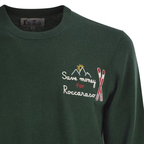 25FW 세인트바쓰 스웨터 HER0024 GREEN - MC2 SAINT BARTH