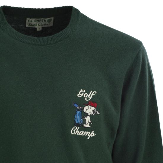 25FW 세인트바쓰 스웨터 HER0024 GREEN - MC2 SAINT BARTH