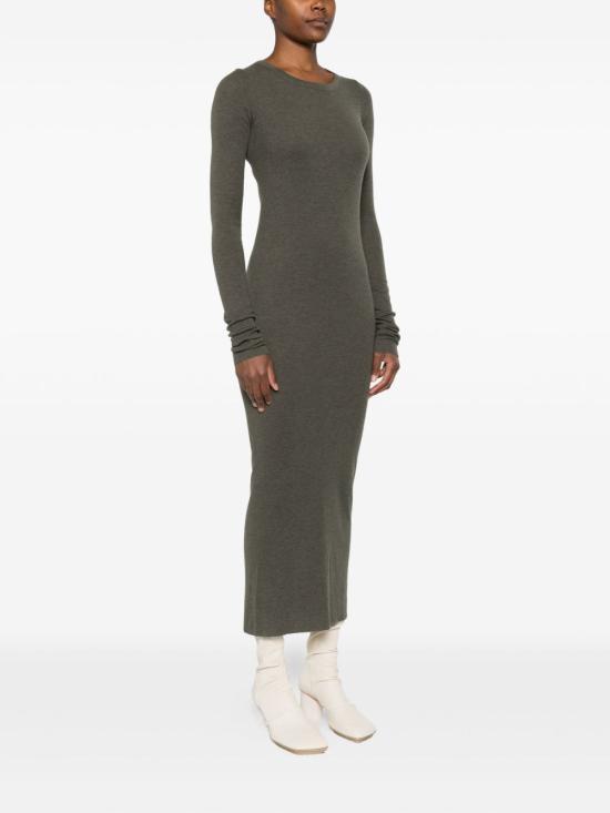 25FW 릭 오웬스 미디 원피스 RP02E4546RJR25 GREEN - RICK OWENS