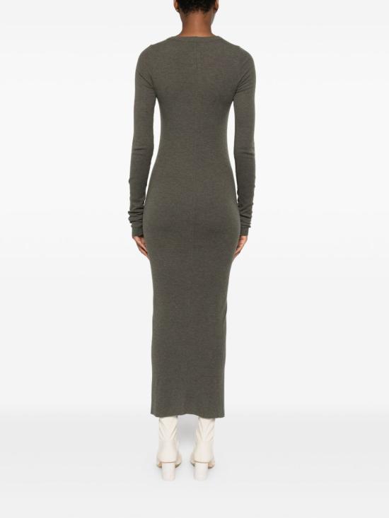 25FW 릭 오웬스 미디 원피스 RP02E4546RJR25 GREEN - RICK OWENS