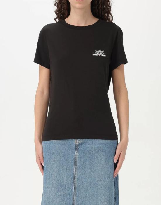 25FW 겐조 반팔 티셔츠 FF52TS1694SO99 BLACK - KENZO