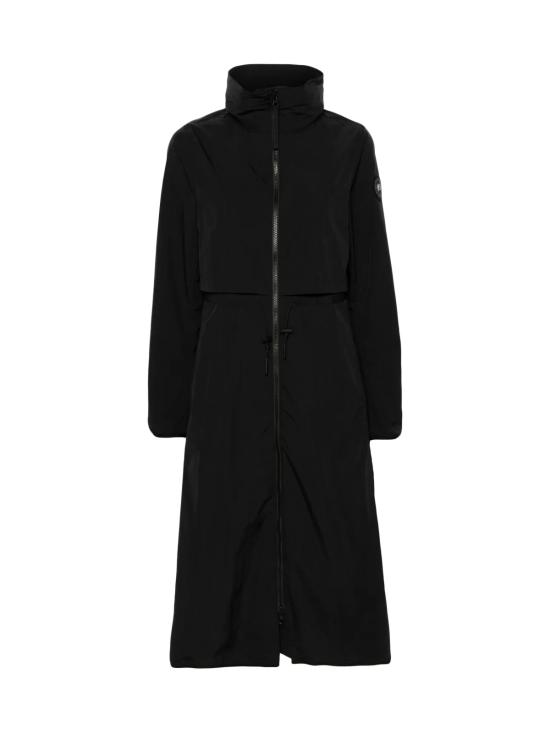 25FW 캐나다구스 신클레어 롱 코트 블랙 라벨 2442WB61 BLACK