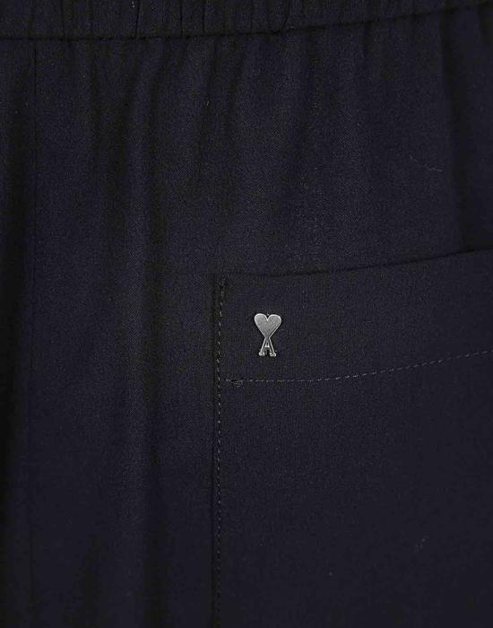 25SS 아미 스트레이트 팬츠 HSO306CO0062001 BLACK - AMI