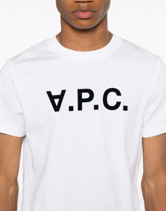 25FW 아페쎄 반팔 티셔츠 COHBMM26384TAE WHITE - A.P.C.