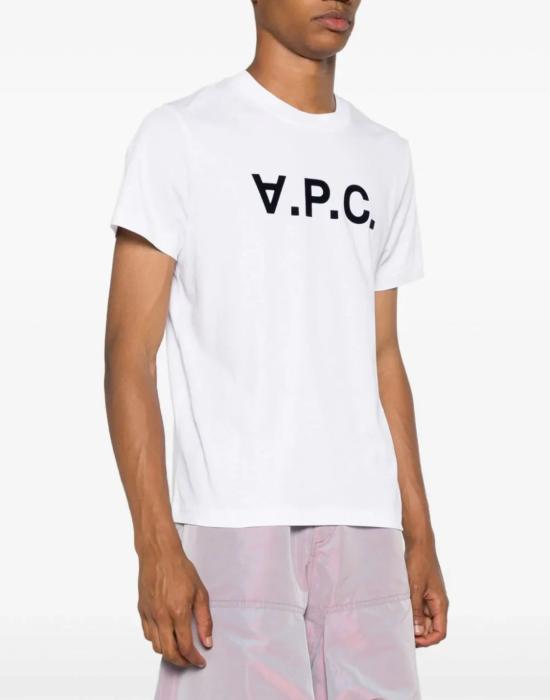 25FW 아페쎄 반팔 티셔츠 COHBMM26384TAE WHITE - A.P.C.