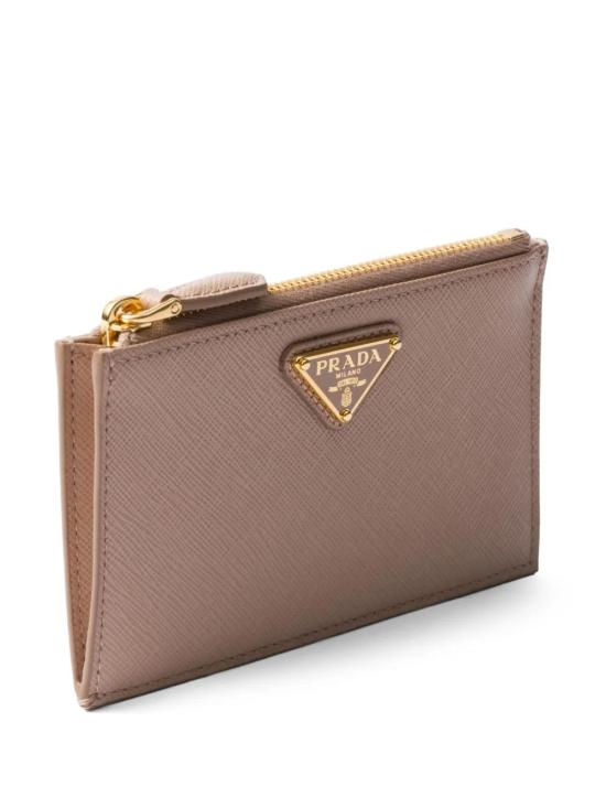 25FW 프라다 사피아노 가죽 지퍼 카드 지갑  1MC086QHH F0236 BEIGE - PRADA