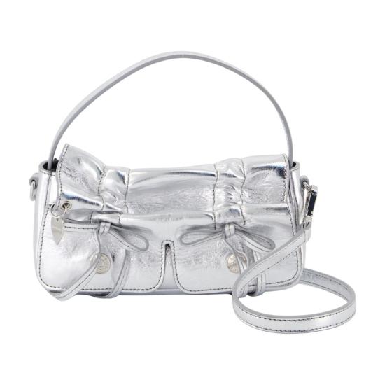 25FW 아크네 스튜디오 숄더백 A10474AAE SILVER