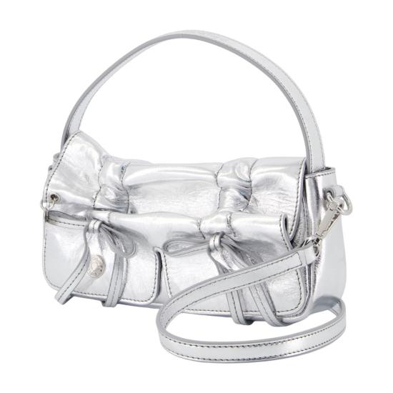 25FW 아크네 스튜디오 숄더백 A10474AAE SILVER - ACNE STUDIOS
