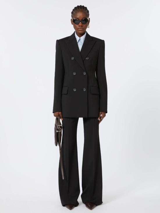 25FW 막스마라 스포츠막스 스트레이트 팬츠 2522136011600 004 BLACK - MAX MARA SPORTMAX FASHION