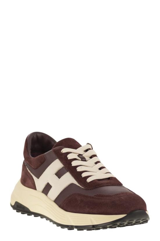 25FW 호간 하이퍼 라이트 스니커즈 HXM5630FR30UHG0VT3 DARK BROWN - HOGAN