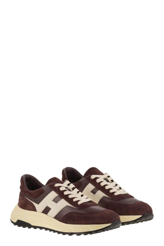 25FW 호간 하이퍼 라이트 스니커즈 HXM5630FR30UHG0VT3 DARK BROWN - HOGAN