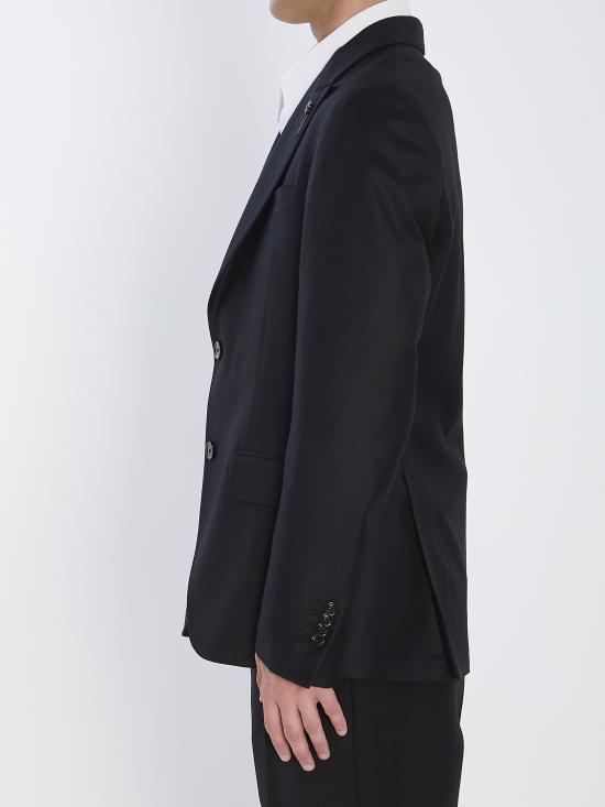 25FW 라르디니 수트 자켓 CN689AECN65403 999 BLACK - LARDINI