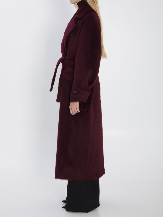 25FW 막스마라 알파카 울 롱 코트 252101637360010559 003 BORDEAUX - MAX MARA