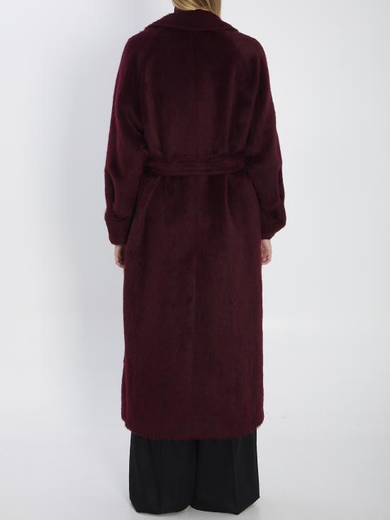 25FW 막스마라 알파카 울 롱 코트 252101637360010559 003 BORDEAUX - MAX MARA