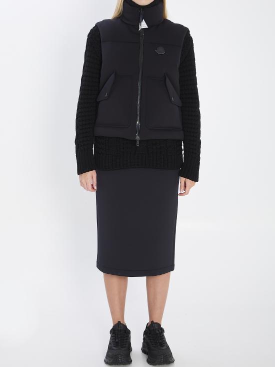 25FW 몽클레어 베스트 K24031A00003M6515 999 BLACK - MONCLER