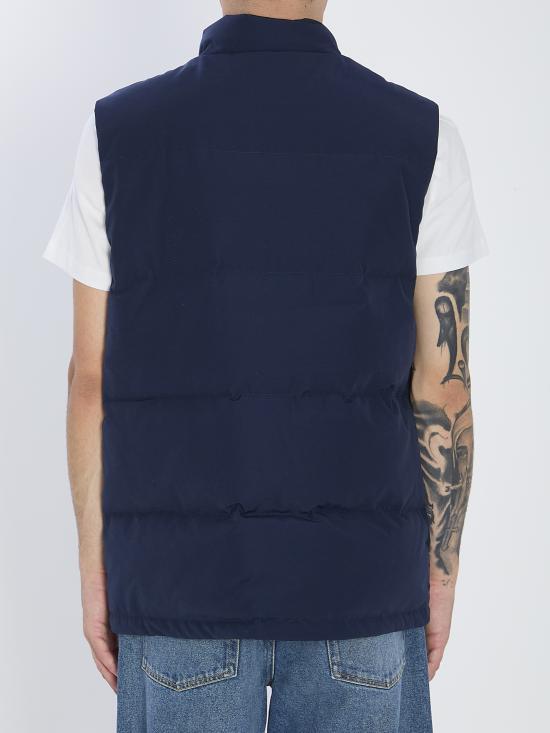 25FW 캐나다구스 프리스타일 크루 베스트 블랙 라벨 4159M 9063 BLUE - CANADA GOOSE